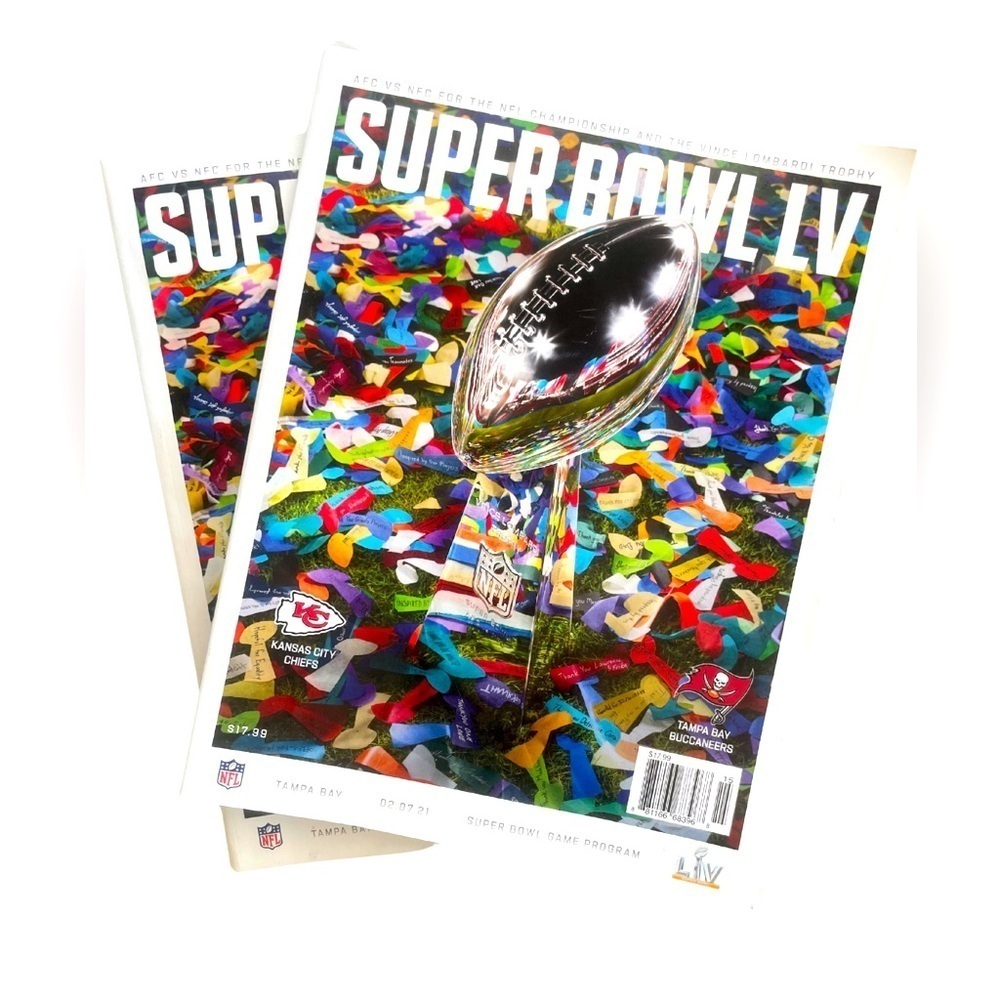Super Bowl LV Tampa Bay Buccaneers V. Kansas City Chiefs Game Day Magazine